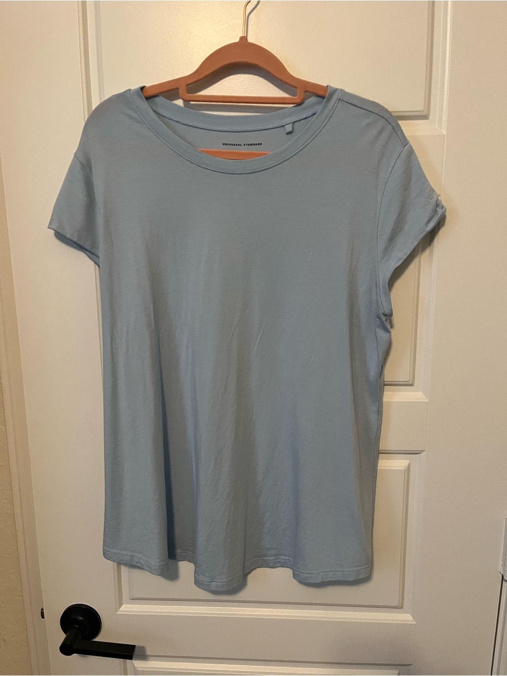 Universal Standard - Ashley cap sleeve tshirt - Small 14/16 - Light Blue